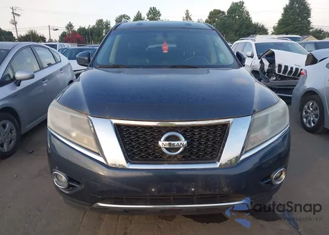 2015 Nissan Pathfinder Sl from USA, damaged, VIN 5N1AR2MN2FC666419